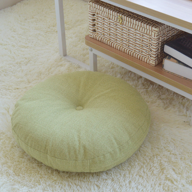 Futon Cushion Floor Japanese Tatami Carpet Floor Bay Window Household Seat Meditation Round Thickening Removable And Washable