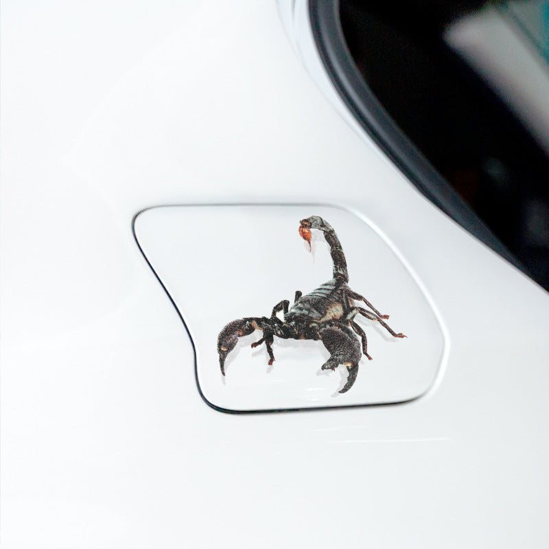 3D Car Spider Gecko Animal Car Stickers
