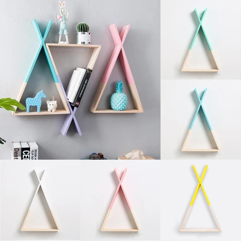 Nordic ins style home shelf