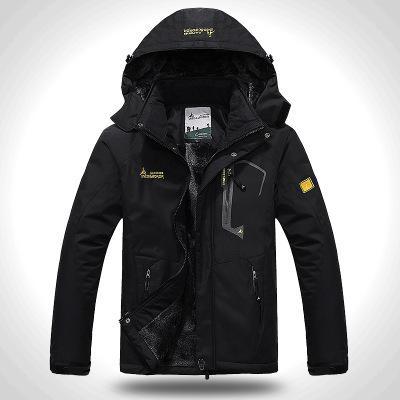 New W Jacket Waterproof Thermal Men Winter Outdoor Hiking Windproof Hombre Camping Windbreaker Ski Coat