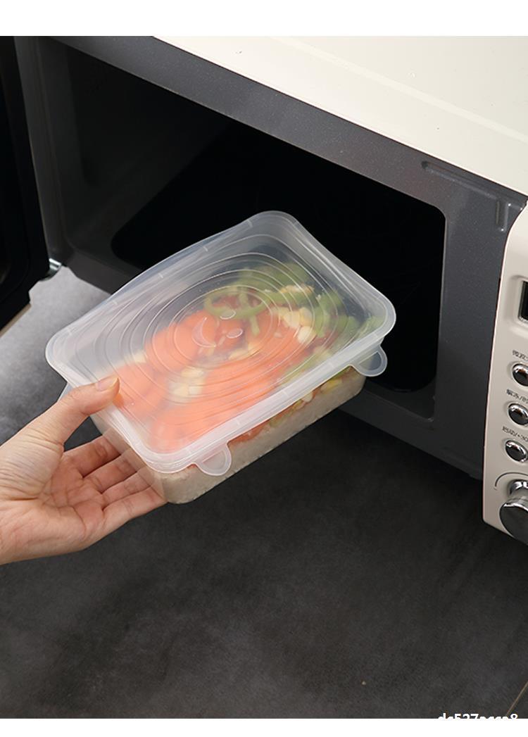 Tapas elásticas reutilizables accesorios de cocina