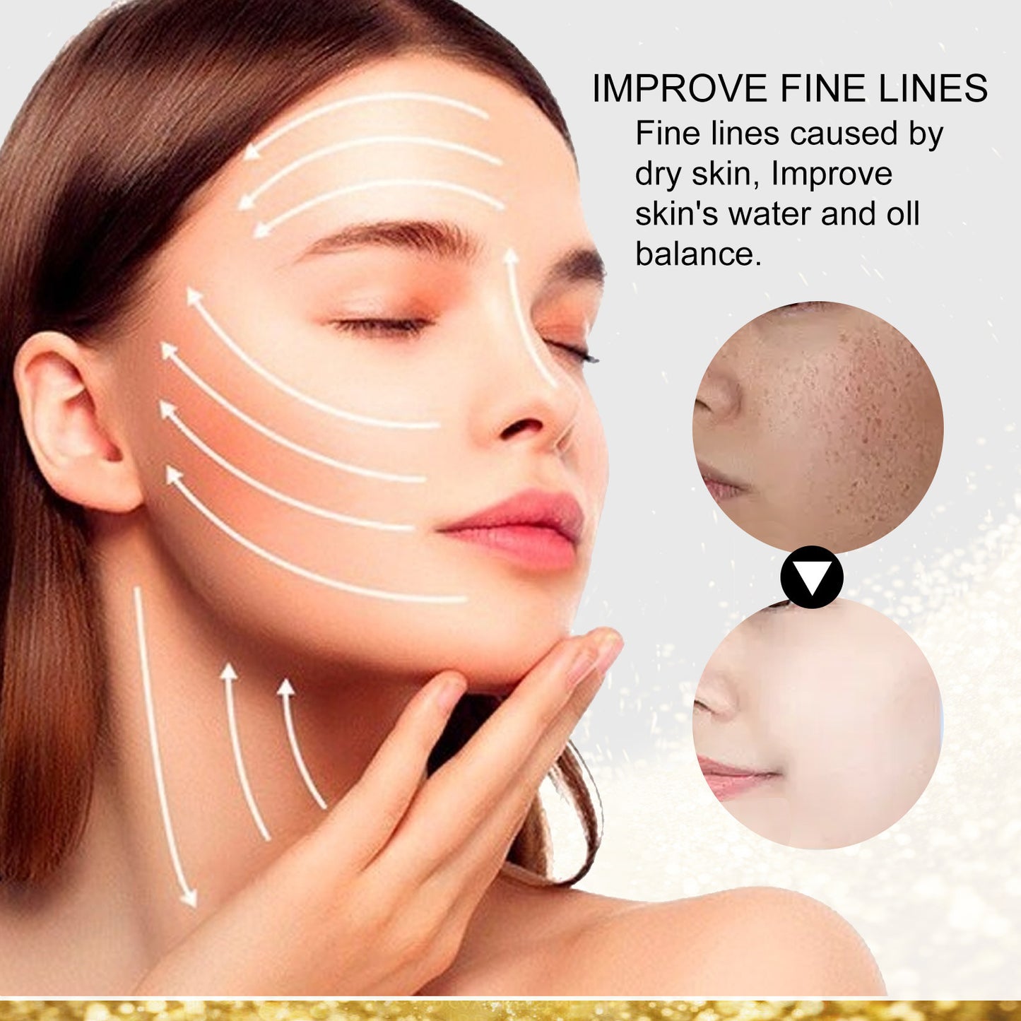 24K Facial Pore Shrinking Hydrating Care Solution