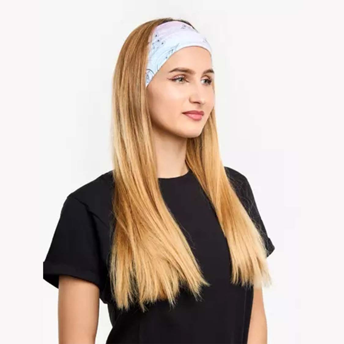 1pcs Hairband Ear Muffs Headband Turban Running Headband Deodorant Headband Polyester Material