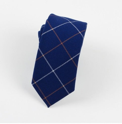 Fashion, cotton tie, narrow plate, business tie, Chinese style, fashionable man.
