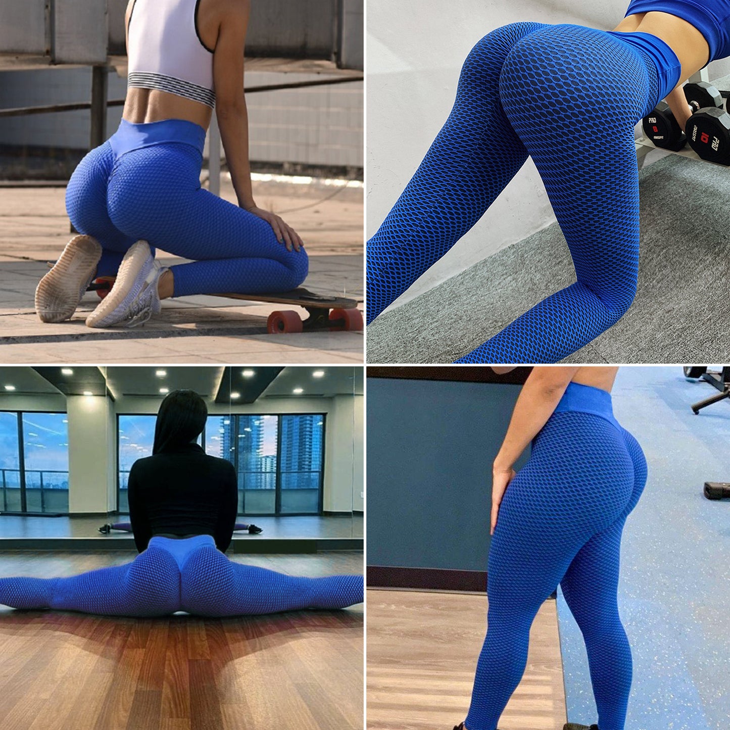TIK Tok Leggings Mujer Butt Lifting entrenamiento Medias talla grande deportes cintura alta Yoga pantalones Amazon Banned