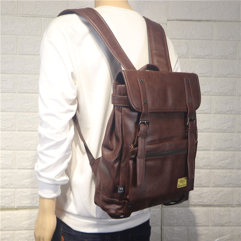 Nueva mochila para Hombres estilo informal de Universidad portátil