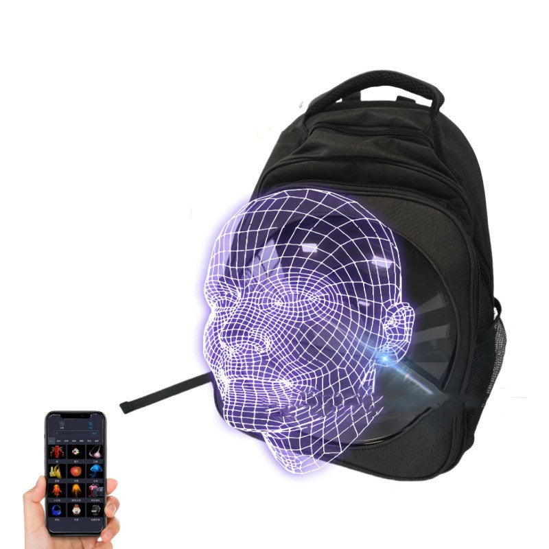3D Holographic Fan Mobile Backpack