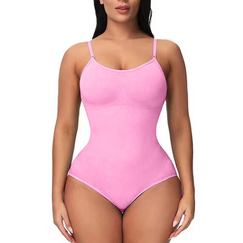 Nylon Upgraded Slimming Corset Seamless One-piece Waist Girdling Belly Contraction Hip Lifting