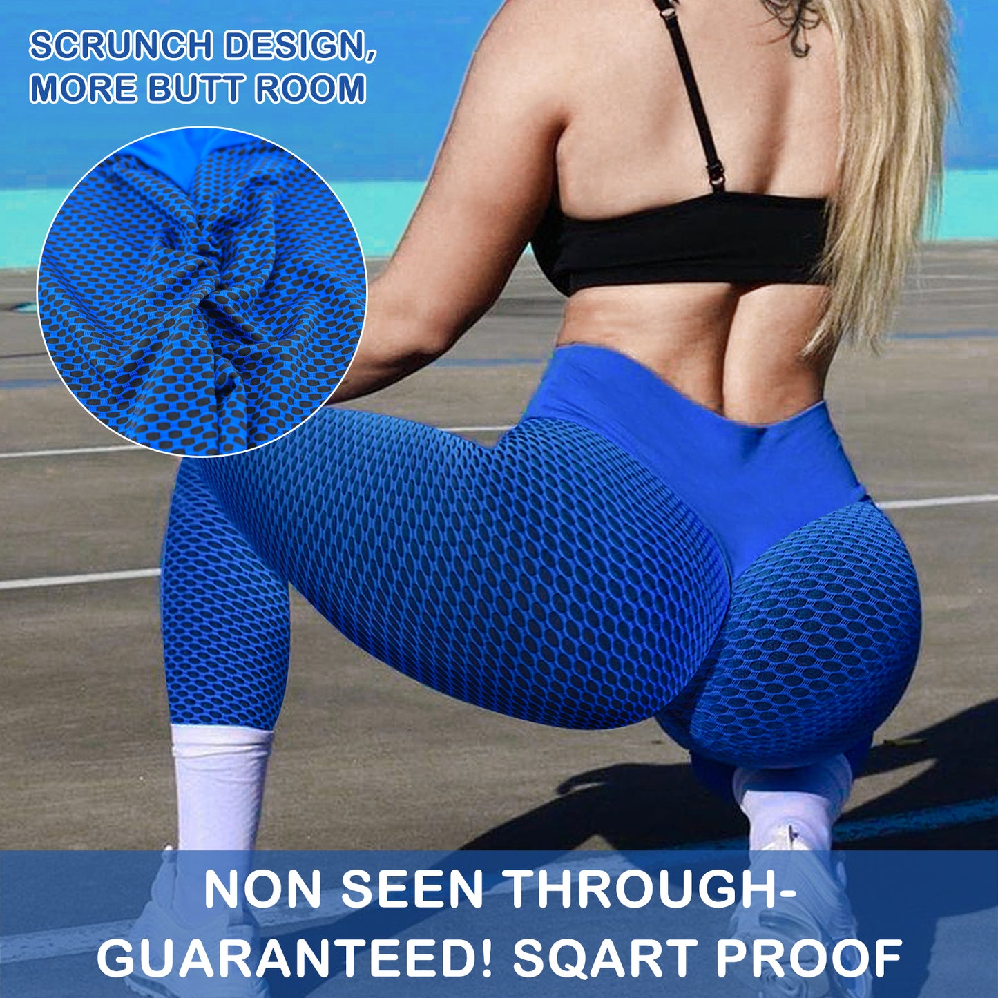 TIK Tok Leggings Mujer Butt Lifting entrenamiento Medias talla grande deportes cintura alta Yoga pantalones Amazon Banned