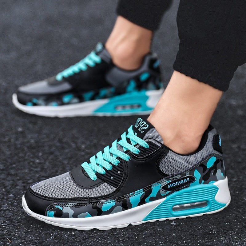 Cushioned Shock Absorber Lightweight Running Shoes