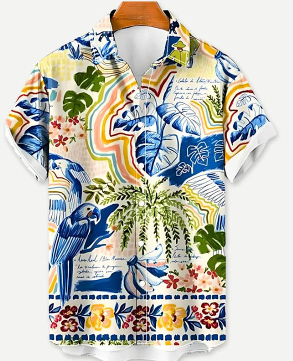 3D Fashion Summer Casual Printed Hawaiian Shirt